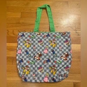Tote Bag (Medium) Super Mario Bros pattern